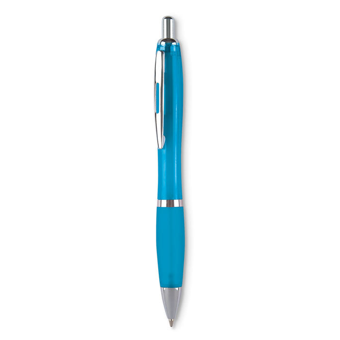 RIOCOLOUR - Bolígrafo con pulsador en ABS - Regalos Corporativos Personalizados · Clap Comunicacion