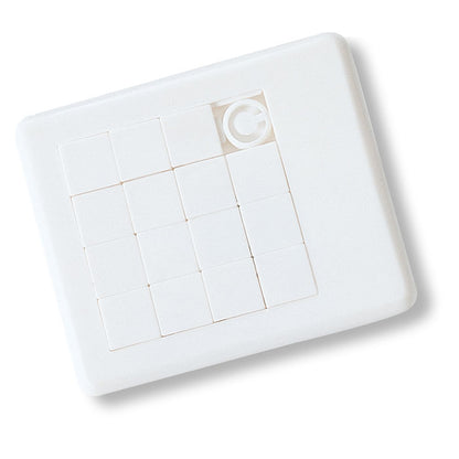 Puzzle de plástico blanco para imprimir
