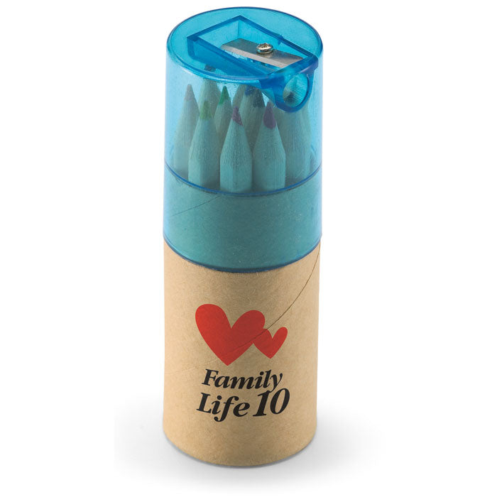 LAMBUT - 12 lápices de colores - Regalos Corporativos Personalizados · Clap Comunicacion