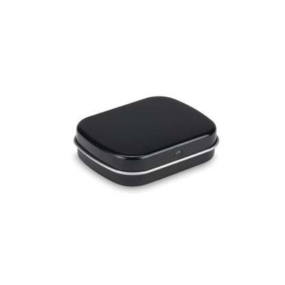 Caja negra  de metal rectangular