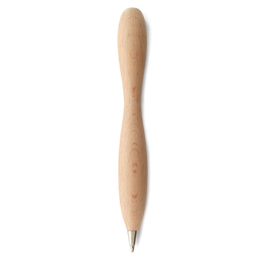 Bolígrafo de madera de diseño redondeados