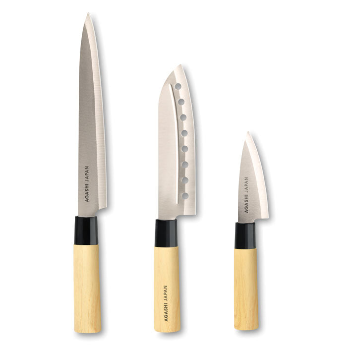 TAKI - Set cuchillos estilo Japonés