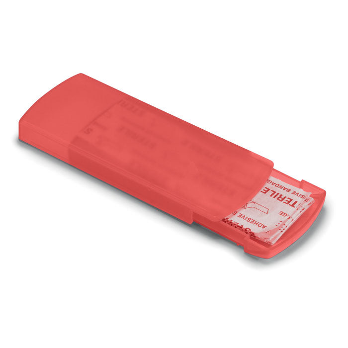 EVAN - Tiritas en caja de emergencia - Regalos Corporativos Personalizados · Clap Comunicacion