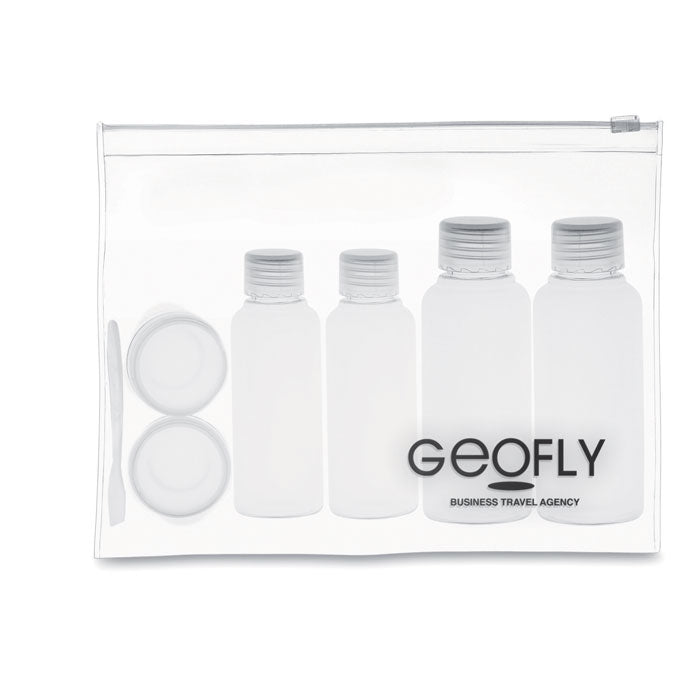 AIRPRO - Neceser de viaje con envases - Regalos Corporativos Personalizados · Clap Comunicacion