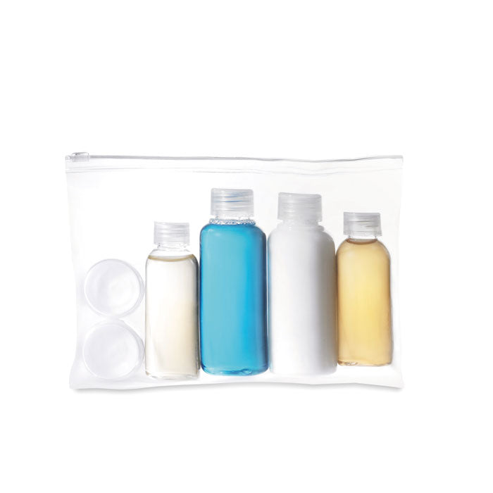 AIRPRO - Neceser de viaje con envases - Regalos Corporativos Personalizados · Clap Comunicacion