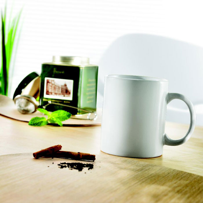DUBLIN - Taza clásica cerámica 300 ml - Regalos Corporativos Personalizados · Clap Comunicacion