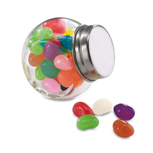 BEANDY - Bote de cristal con caramelos - Regalos Corporativos Personalizados · Clap Comunicacion
