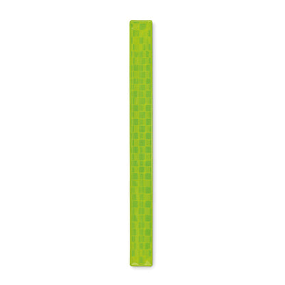 Pulsera reflectante enrollable verde