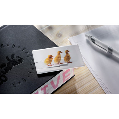 Memoria USB en forma de tarjeta a todo color