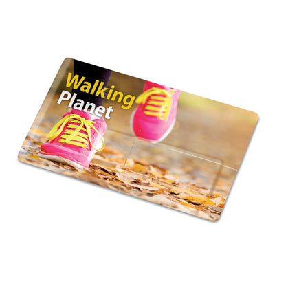 USB en forma de tarjeta personalizada a todo color