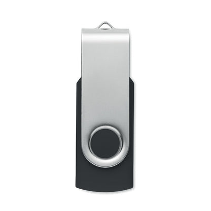 Pen drive giratorio negro