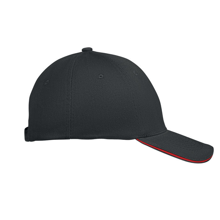 BUFFALO - Gorra 6 paneles 260 gr/m²