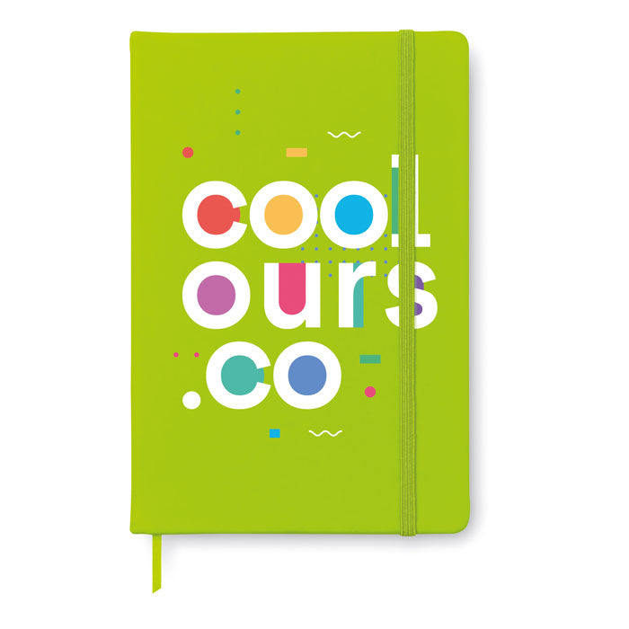 NOTELUX - A6 cuaderno a rayas - Regalos Corporativos Personalizados · Clap Comunicacion