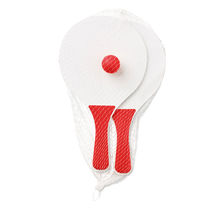 MINI MATCH - Set pequeño de raquetas de pla - Regalos Corporativos Personalizados · Clap Comunicacion