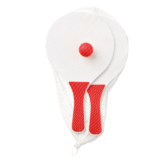 MINI MATCH - Set pequeño de raquetas de pla - Regalos Corporativos Personalizados · Clap Comunicacion
