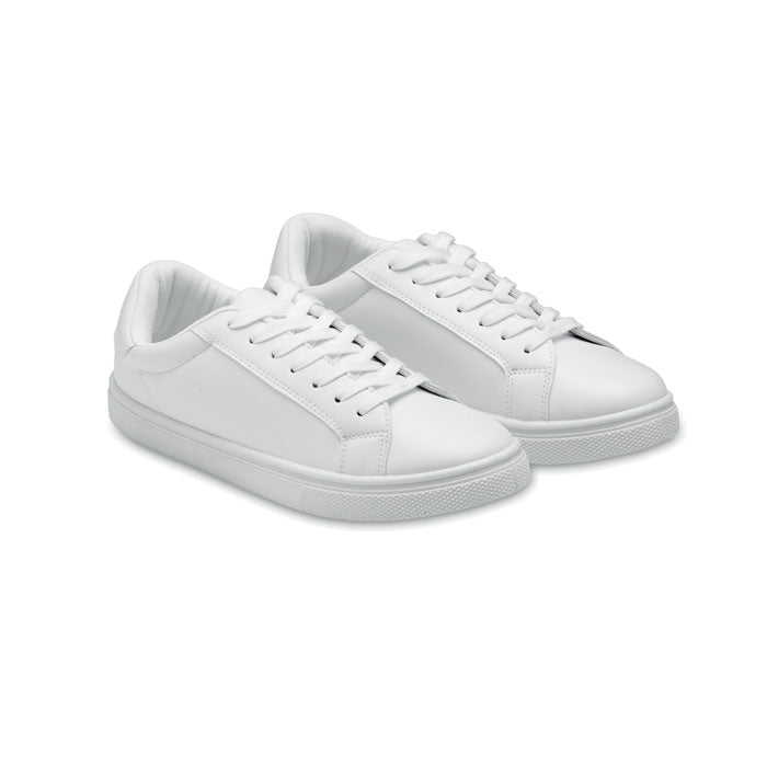 BLANCOS - Zapatillas en PU 40 - Regalos Corporativos Personalizados · Clap Comunicacion