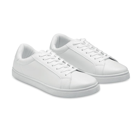 BLANCOS - Zapatillas en PU 43 - Regalos Corporativos Personalizados · Clap Comunicacion