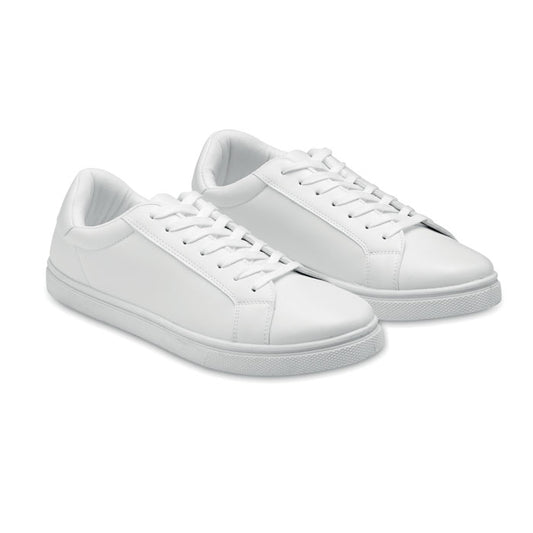 BLANCOS - Zapatillas en PU 44 - Regalos Corporativos Personalizados · Clap Comunicacion