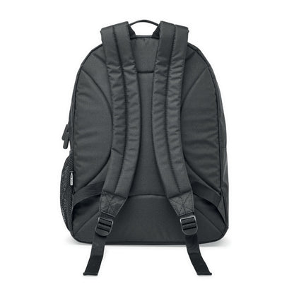 Correas y parte trasera acolchada de mochila de oficina para portátil