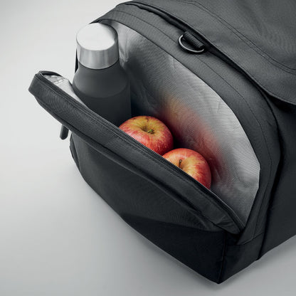 Bolsillo latera con cremallera para botella de agua 