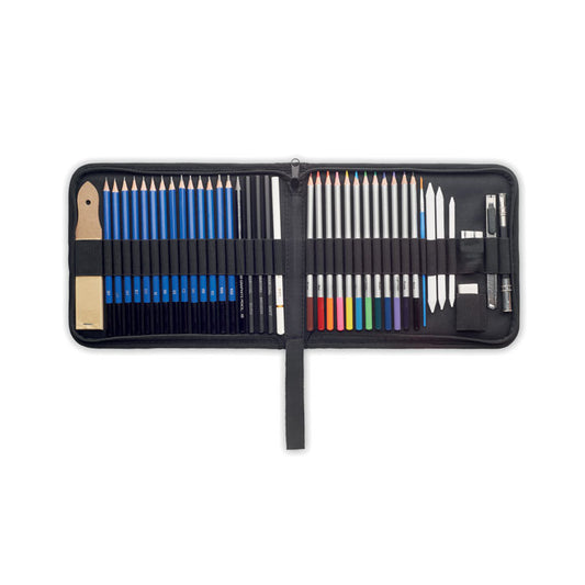 GENUINE - Set dibujo 40 piezas en estuche