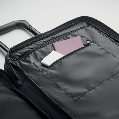 Destalle bolsillo con documentos de trolley negro