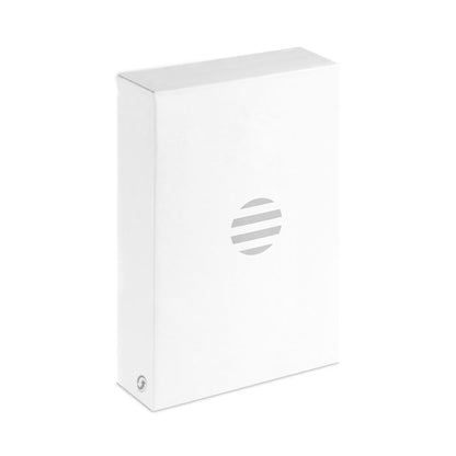 Caja de cartón blanco