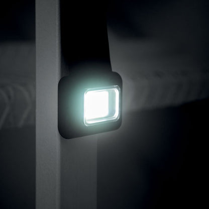 Dispositivo de iluminación portátil con batería de 400 mAh.
