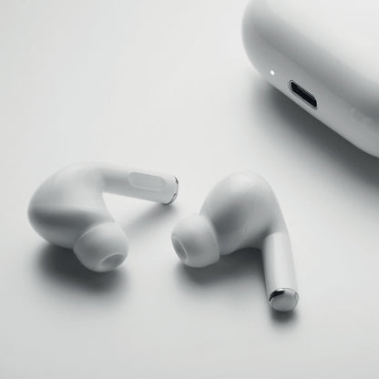 Auriculares inalámbricos blancos