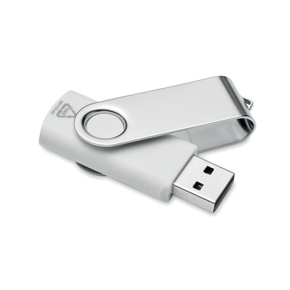USB de plástico blanco