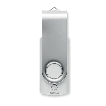 USB con logotipo de reciclado