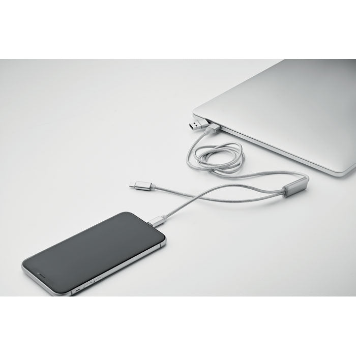 CABLONG - Cable de carga largo 2 en 1 - Regalos Corporativos Personalizados · Clap Comunicacion