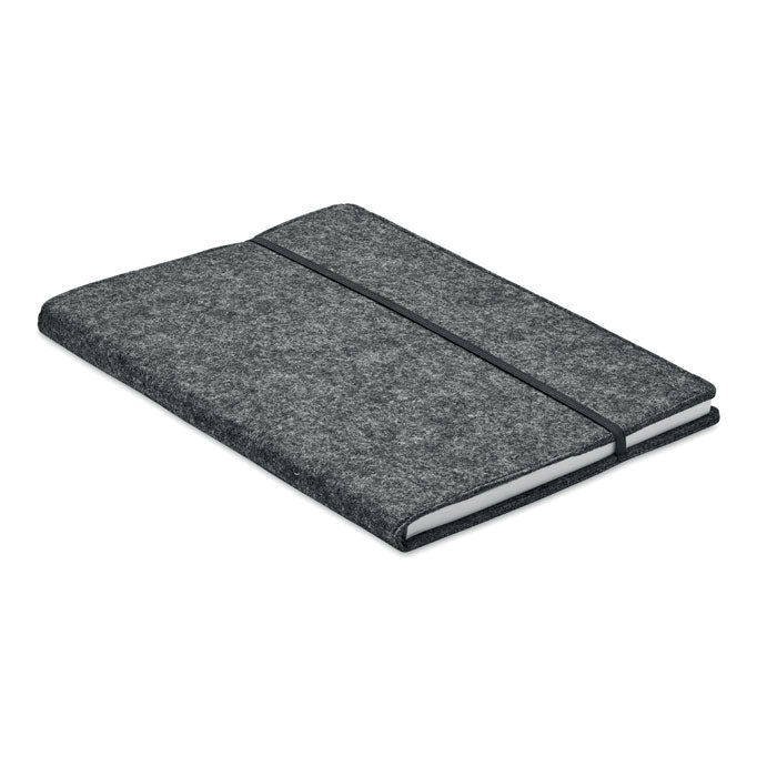 FELTBOOK - Libreta A5 RPET fieltro - Regalos Corporativos Personalizados · Clap Comunicacion