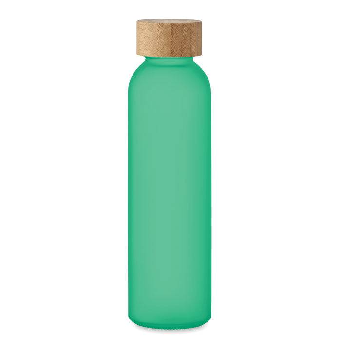 ABE - Botella vidrio esmerilado 500 m - Regalos Corporativos Personalizados · Clap Comunicacion
