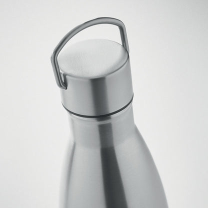 Tapón con asa de botella de acero