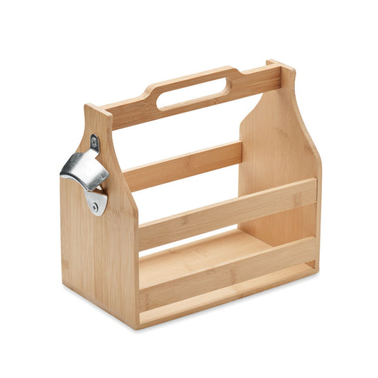 CABAS - Caja de bambú para 6 cervezas