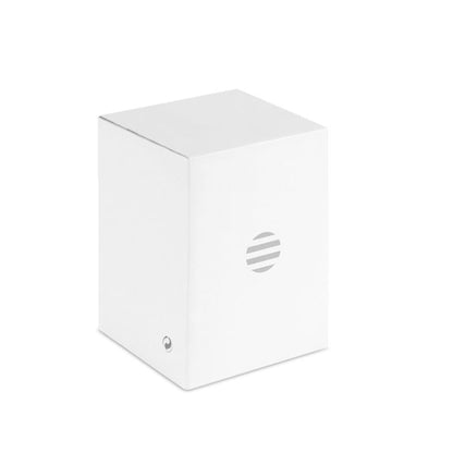 Caja de cartoncillo blanco para presentación individual