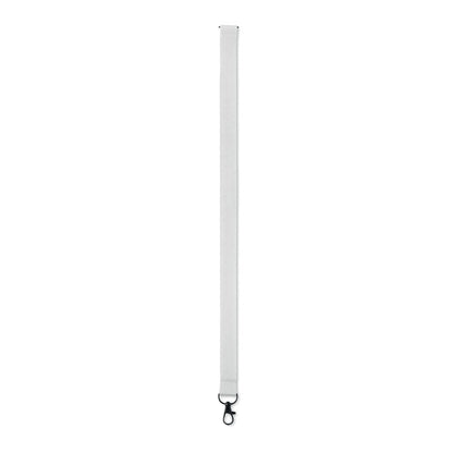  Lanyard blanco con accesorio para  teléfono