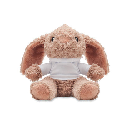 Muñeco conejo con sudadera con capucha