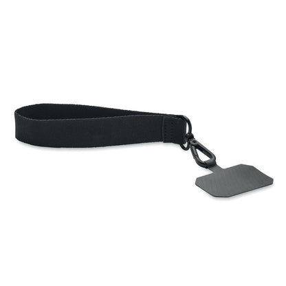 Lanyard teléfono de mano negro