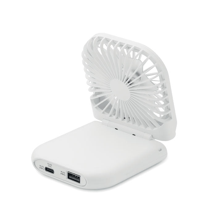 STANDFAN - Ventilador portátil plegable - Regalos Corporativos Personalizados · Clap Comunicacion