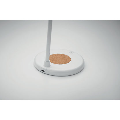 Detalle de cargador inalámbrico con corcho