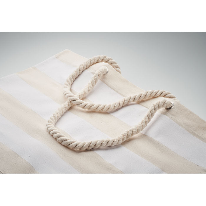 HEAVEN STRIPE - Bolsa de playa algodón 220gr - Regalos Corporativos Personalizados · Clap Comunicacion