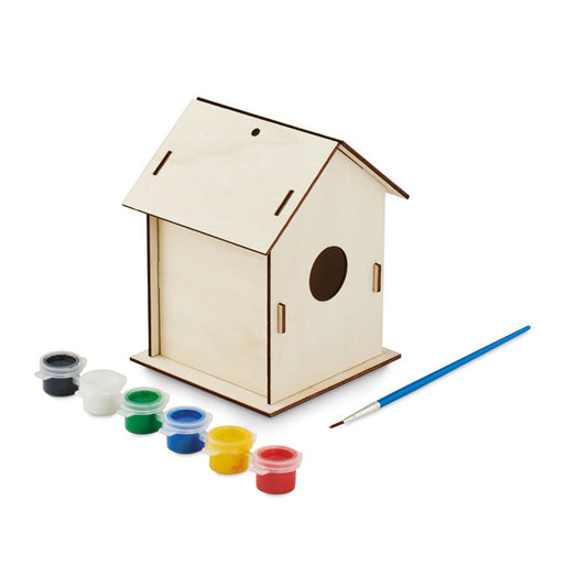 PAINTHOUSE - Kit pajarera de madera DIY - Regalos Corporativos Personalizados · Clap Comunicacion