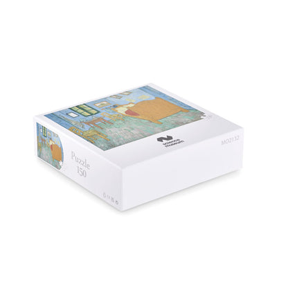 Caja de puzzle de La Habitación de Arlés personalizada con logotipo