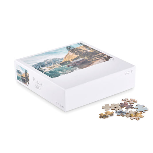 PAZZ - Puzzle de 500 piezas con diseño personalizado.