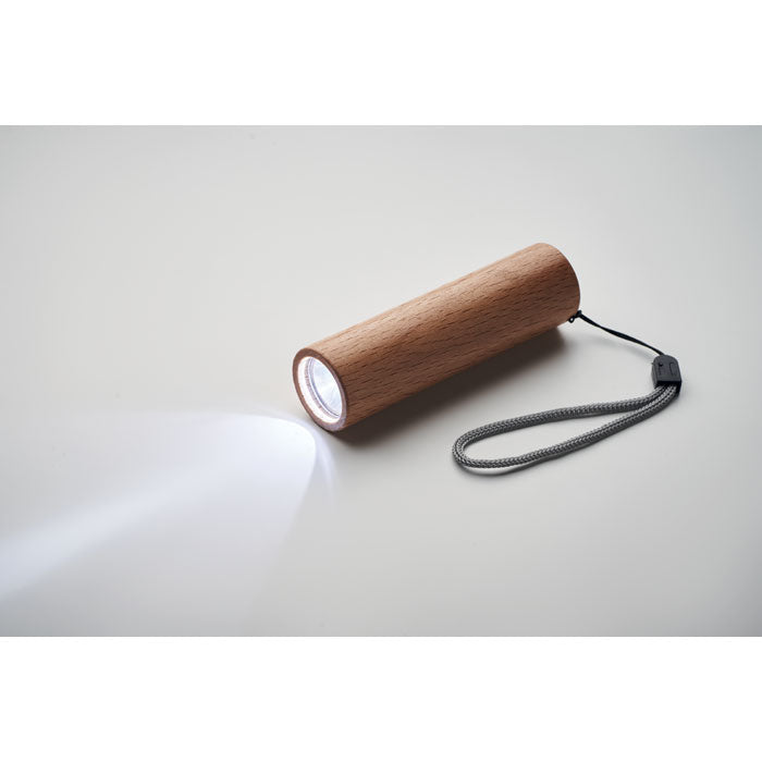 LITE - Linterna recargable madera 5W - Regalos Corporativos Personalizados · Clap Comunicacion