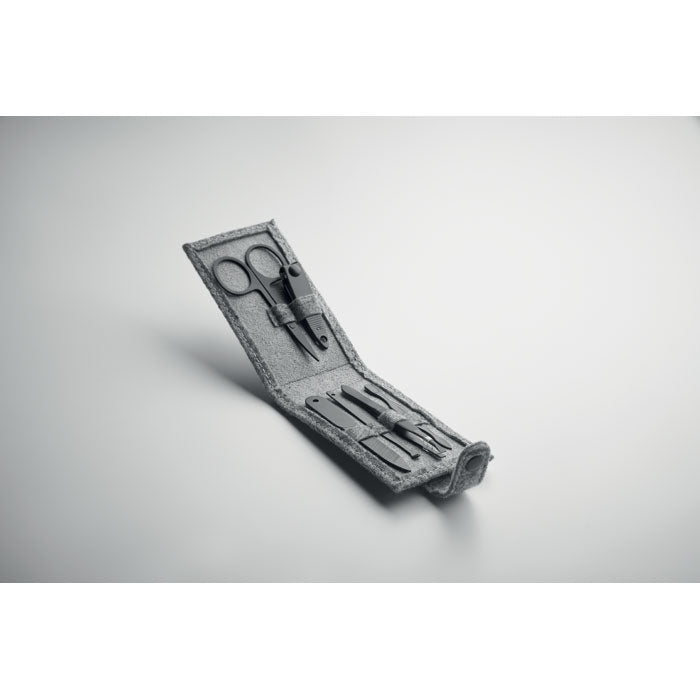 NAILKIT FELT - Set manicura 6 pc fieltro RPET