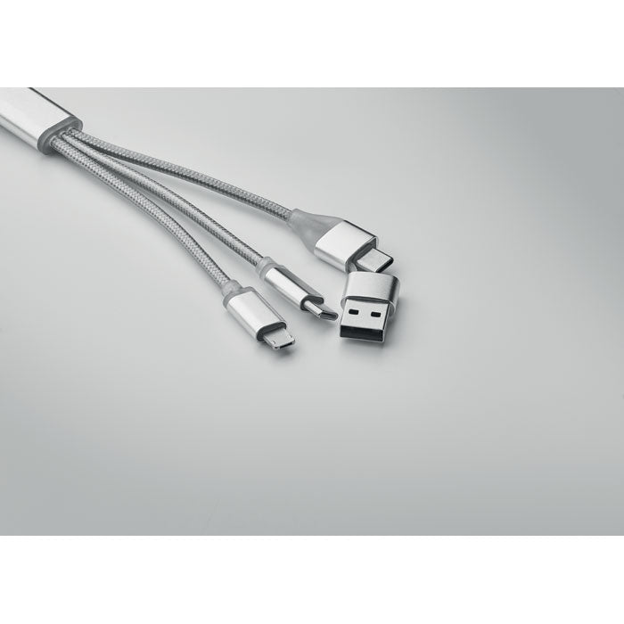 BLUE - Cable de carga 4 en 1 tipo C - Regalos Corporativos Personalizados · Clap Comunicacion