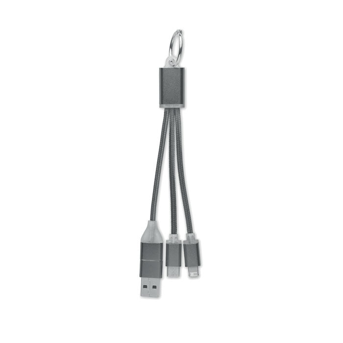 BLUE - Cable de carga 4 en 1 tipo C - Regalos Corporativos Personalizados · Clap Comunicacion